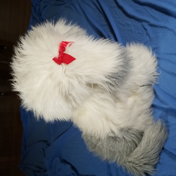 Large Shaggy Dog Stuff Animal - Picture 5 of 8